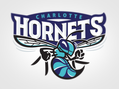 Charlotte hornets Concept basketball charlotte hornet logo mascot sports