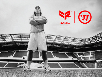 Warrior athlete lacrosse logo deisgn rabil sports warrior