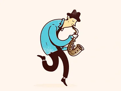 jazz character jazz vintage