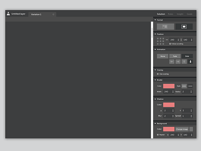 UI in progress flat ui
