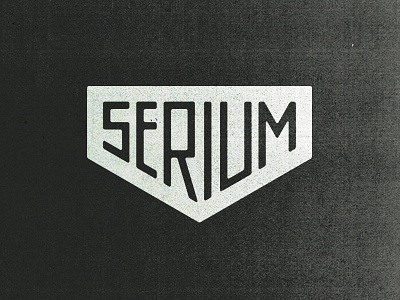 Serium logo typography