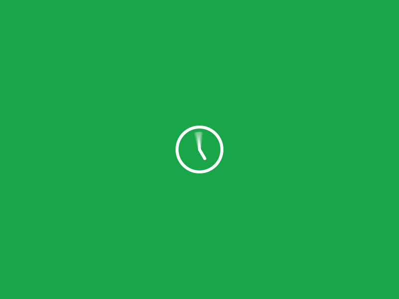 Clock Preloader GIF animation apple motion gif icon minimal photoshop