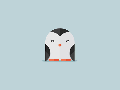 Penguin cold geometric penguin vector winter