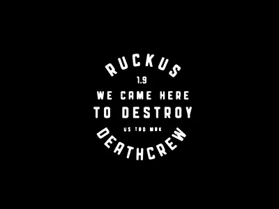 Ruckus stamp