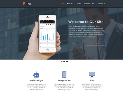 Flexi Theme Ui agileinfoways design flat interface layout responsive theme ui web