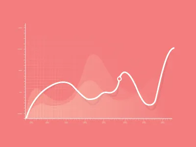 Line Graph #15 graph illustrator line graph math numbers vector