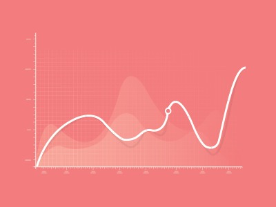 Line Graph #15 graph illustrator line graph math numbers vector