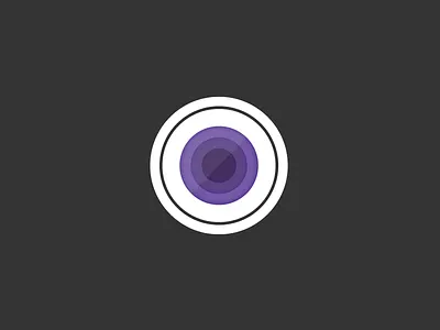 Snap Mah Pictcha button camera flat glass icon lens