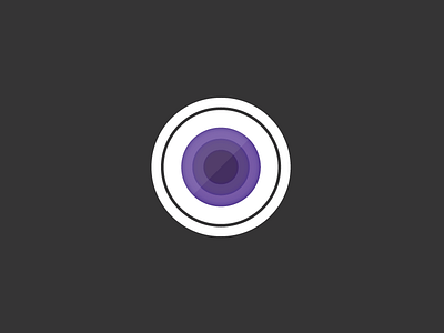 Snap Mah Pictcha button camera flat glass icon lens