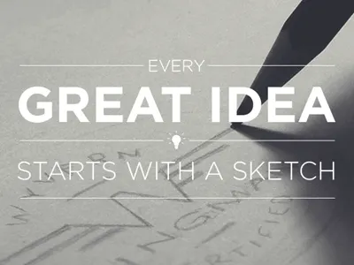 FZ Sneak Peek callout design graphic design heading process quote sketch tagline type typography