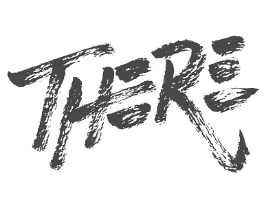 Brush pen test1 calligraphy typography