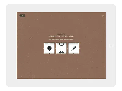 Unlocking behind the scenes easter egg hieroglyphs scroll symbols