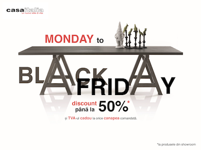Blackmondaytofriday 01 Copy black friday casaitalia furniture moda monday offer table