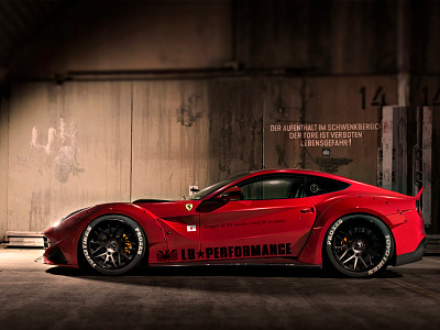 Liberty Walk LB Performance Ferrari F12 Berlinetta f12 ferrari lb liberty walk performance widebody