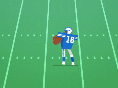 Quarterback Animated GIF animated football gif rugby