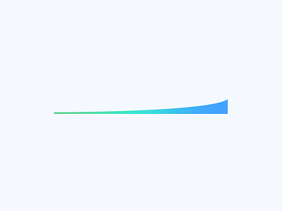 Growth blend chart color gradient graph growth presentation slide