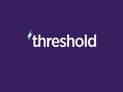 Threshold gotham narrow spark wordmark