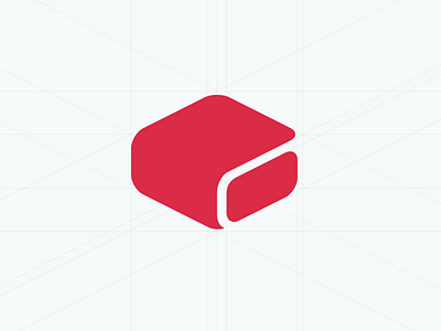 Omniref brand mark brand grid identity isometric logo mark