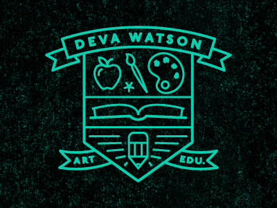 Art Ed art branding deva education logo teacher