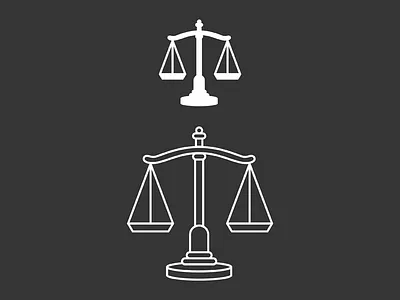 Law Icons icon law logo scale vector