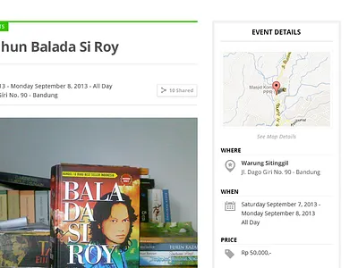 Indonesia Kreatif Event directory event government header homepage indonesia kreatif news parekraf portal showcase wordpress