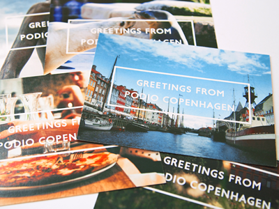 Podio Postcards copenhagen denmark podio postcard trend