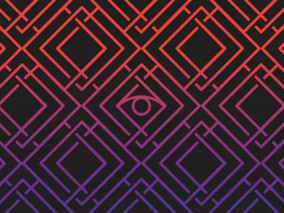 Business Card eye pattern rapid