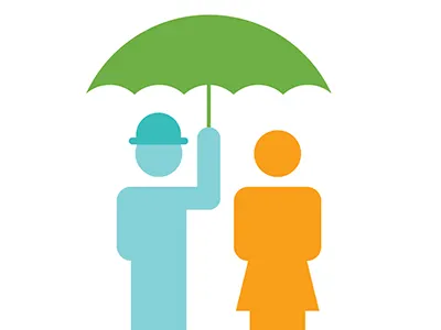 Xerox 75th Anniversary icons infographics symbol