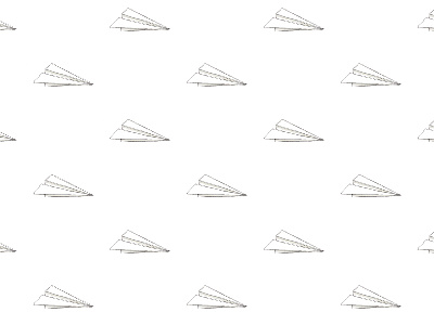 Paper Airplanes Fabric Pattern airplanes cotton fabric paper print