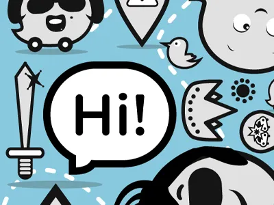 iPhone cover for Waze illustration iphone mobile