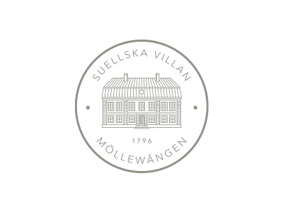 Suellska Villan - Detailed Seal logo seal