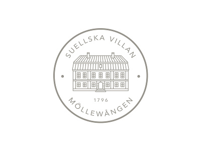 Suellska Villan - Simplified seal logo seal