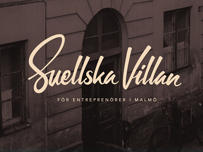 Suellska Villan - Visual language illustration logo photo