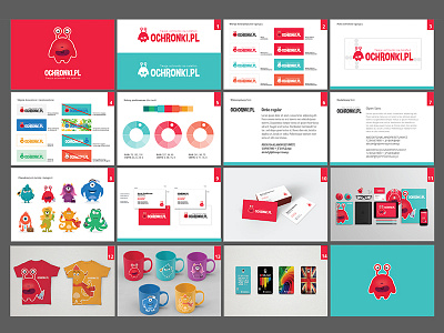 Brandbook for "Monsters" project brand brandbook logo monsters