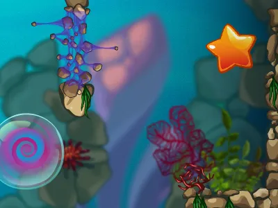 Deep Blue calls me... achtung adventure blue booble deep game art submarine underwater vector