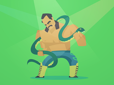 80's Wrestlers - Jake 'The Snake' Roberts 80s jake roberts pro wcw wrestlers wrestling wwe wwf