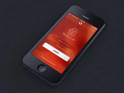 Login Screen apple ios7 ios7 login iphone log in login login screen mobile psd
