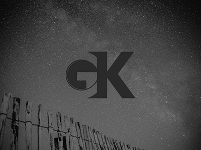 GK | Personal Logo debut logo personal logo