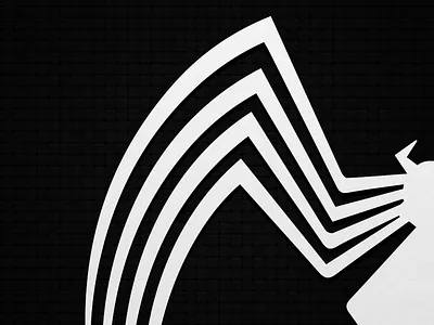 Can Peter come out and play? black evil fabric spider man vector venom wallpaper white