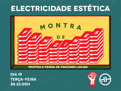 Montra de Fanzines caldas da rainha electricidade estética fanzines lord mantraste maga