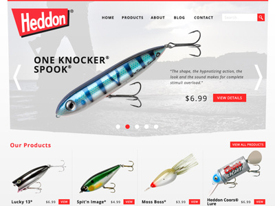 Fishing Lures Brochure Site