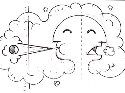 popmech — 'don't be an idiot' sketch illustration magazine paper pen popular mechanics sketch sketchbook