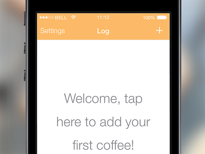 Coffeelog Welcome coffee coffeelog