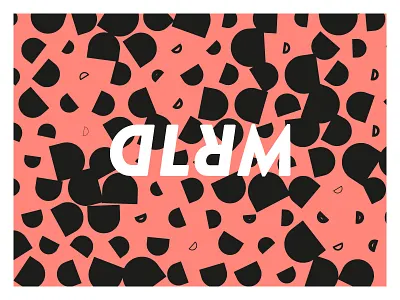Dlrm Pattern / Logolockup branding logo logodesign type typography