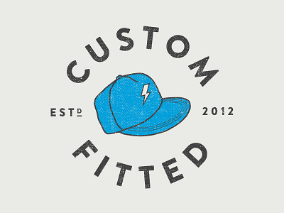 Logo brand identity logo texture vintage