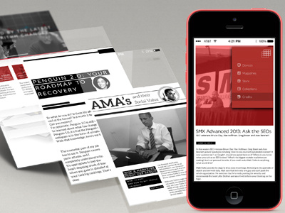 SEO Mobile Blog blog mobile page layout ui ux