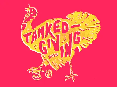 Tanked-Giving 2013 beer holiday thanksgiving turkey