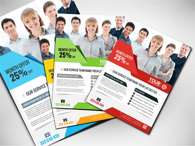 Creative Corporate Flyer advertisement business commerce company conceptual corporate creative flyer identity magazine ad multipurpose template