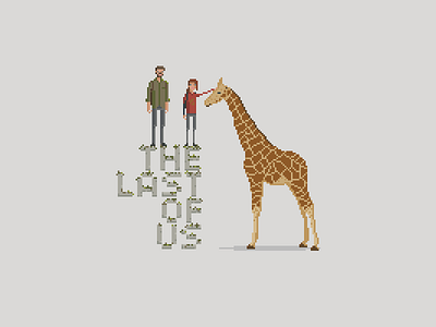 So F***ing Cool ellie giraffe joel naughty dog pixel art playstation sony the last of us video games