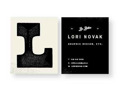 self branding branding business cards identity self type